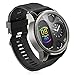 Smart Watch,B-Active Fitness Tracker,Q Watch Charger,IP68 Smart Watch,Heart Rate Monitor,26mm TPU Band,Dual time Zone Black Watch