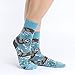 Good Luck Sock Women's Sea Otter Socks, Adult, Shoe Size 5-9