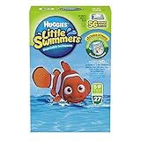 Huggies Little Swimmers Disposable Swimpants, Small, 27 Count - Bonus 56 Wipes Included