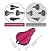 LuxoBike Padded Gel Bike Seat Cover Bicycle Seat Cover Bicycle Seat Cushion for women – Comfort Extra Soft Spin Bike Seat – Great for Indoor and Outdoor Cycling, Stationary Spinning Bike Seat Cushion