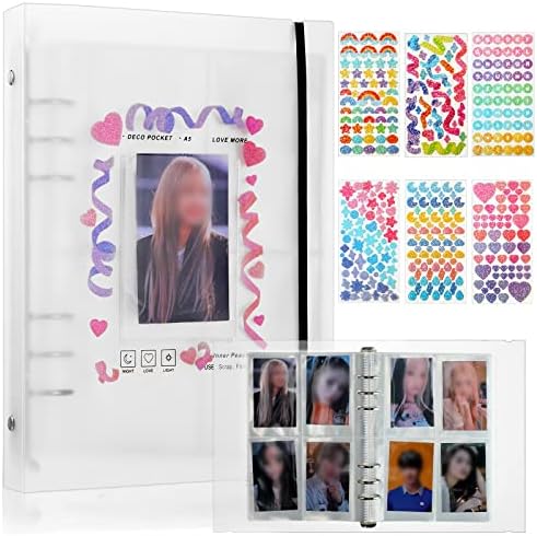 Gersoniel Kpop Photocard Binder Kpop Photocard Holder Book Sleeves with Kpop Photocard Korean Stickers, A5 Binder Photocard Album 6 Ring Photocard Binder Card Protectors Pages (Classic) price in Saudi Arabia | Amazon Gersoniel Kpop Photocard Binder Kpop Photocard Holder Book Sleeves with Kpop Photocard Korean Stickers, A5 Binder Photocard Album 6 Ring Photocard Binder Card Protectors Pages (Classic) price in Saudi Arabia | Amazon