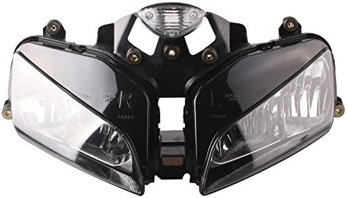 Beautyladys バイク ホンダ ヘッドライト 大人気 アセンブリ カウル 電球なし レンズ Cbr600rr 適合車種 プロジェクター式 03 06 クリア Beautyladys バイク ホンダ ヘッドライト 大人気 アセンブリ カウル 電球なし レンズ Cbr600rr 適合車種 プロジェクター式 03 06 クリア