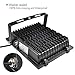 GLORIOUS-LITE LED Flood Light, 50W(250W Halogen Equiv), IP66 Waterproof Led Work Light, 6500K Daylight White, 4000lm, 110V,Outdoor Floodlight for Garage, Garden, Lawn and Yard