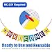 Blulu Welcome Banner Welcome to School Banner First Day of School Decorations for Students Teachers Classroom Decorations Home Decor Office School Theme Party Supplies