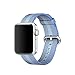 Smart Watch Band, Uitee Newest Woven Nylon Band for Apple Watch Series 42mm 1 & 2, Comfortably Light With Fabric-Like Feel Wrist Strap Replacement with Classic Buckle (Tahoe Blue Woven Nylon)
