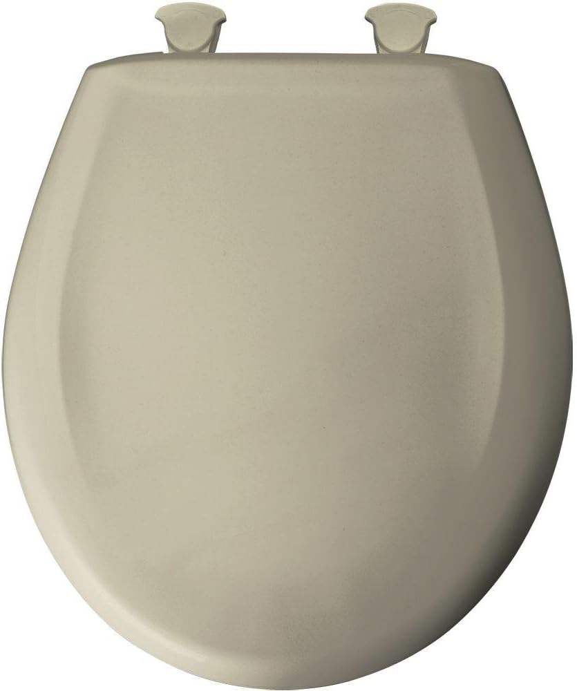 Best toilet seat with lift-off hinges, round
