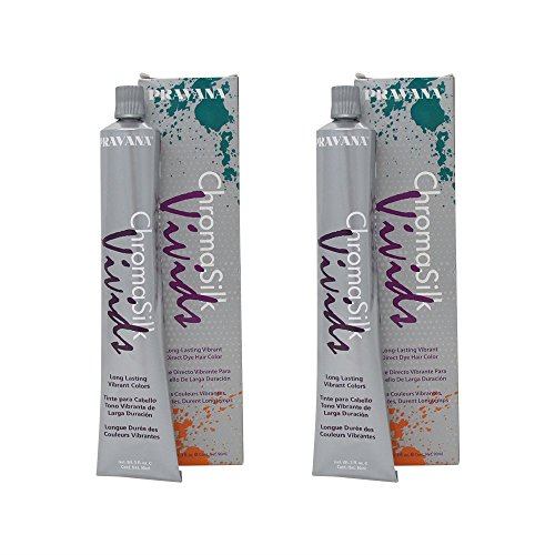 Bundle-2 items : pravana chroma silk vivids hair color ( wild orc…