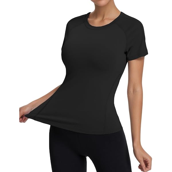 Women's Oversized Short Sleeve T-Shirt - Loose Fit Casual Blouse, Crewneck Basic Top For Work, Lounge, Or Workout - View #13