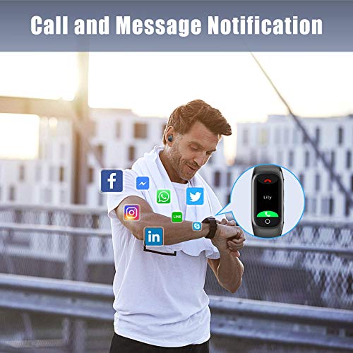 Wnyou Fitness Tracker SmartWatch Earbuds 2 in 1 Activity Bracelet