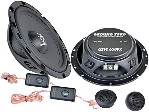 Hummer H3 (from 2005) Ground Zero Speaker 165 mm Component Front or Rear Doors