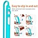 Kutop Case Compatible Apple Pencil Case, Soft Silicone Protective Cap Holder Sleeve Pouch Shockproof Drop Proof Cover for iPad Pro 9.7/10.5 Pen Accessories, Blue
