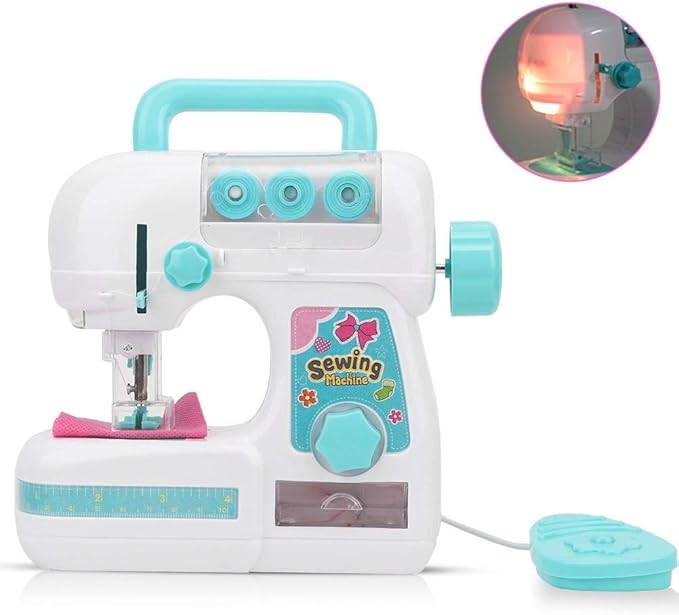 Kids Sewing Machine Toy Mini Size Simulation Education Interesting