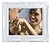 Kiera Grace Virginia Ornate Picture Frame, 8 by 10-Inch, White