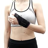 Thumb Stabilizer by Soles — Adjustable, Breathable Neoprene Brace — One Size Fits Most — Reduces Rheumatoid Arthritis Pain, Carpal Tunnel Syndrome & Stabilizes Ligaments, De’quervain