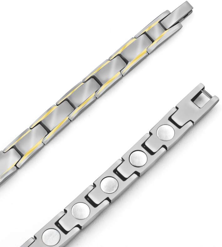 HAQI Powerful Magnetic Bracelet for Men and Women,3500 Gauss Strong Magnets Bracelet with Gift Box & Removal Tool (Women) - Image 5