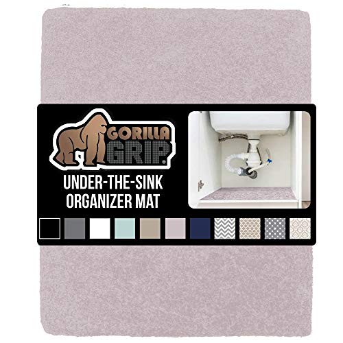 Gorilla Grip Reusable Waterproof Under Sink Mat Liner, Slip Resistant