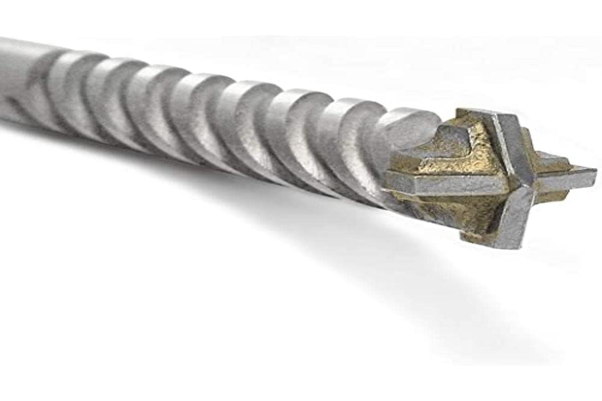 Fischer 545699 D-SDX 12 mm Cylindrical 4-Cutting Edge Drill Bit for Concrete and Stone Wall, Tungsten Carbide Plate, for Common Drill with Cylindrical Adapter — image 1