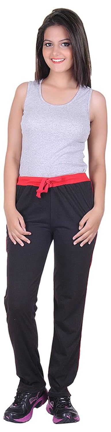 dfh women's cotton track pant