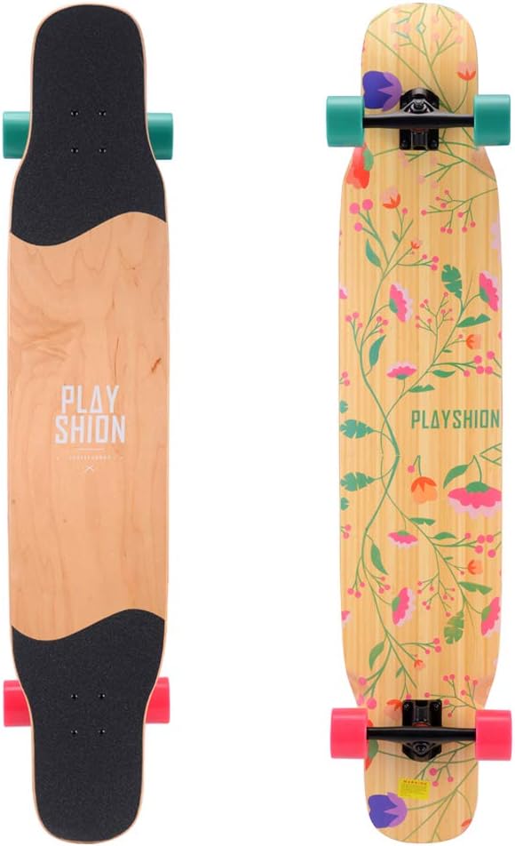 Playshion 46 Inch Dancing Longboard Cruising Freestyle Longboards