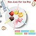 Nuovoware Ice Pop Molds, [Cavity of 6] Premium Silicone Popsicle Makers Ice Pop Makers Rectangle Ice Cream Tray Holders, Family DIY Popsicle Molds, BPA Free, Kitchen Gadget, Pink