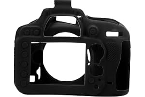 MOTOULAX Camera Bags, Digital Camera Protector, Silicone Case, Cover, Suitable for D600/D610 (Black)