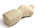 New Wayzon Linen Necklace Pendant Sweater Chain Model Jewelry Organizer Display Holder Stand(Beige)