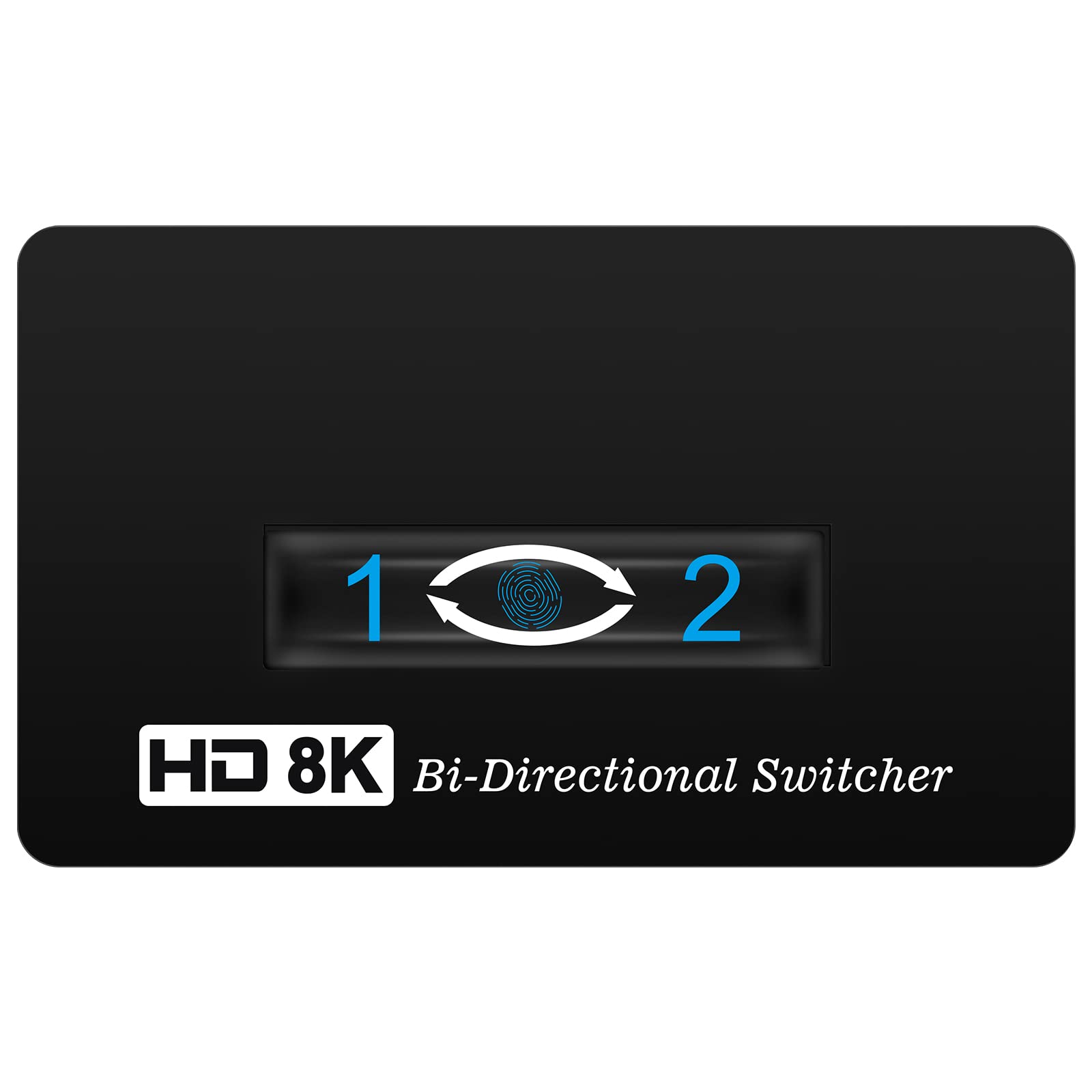 Photo 1 of HDMI Switch 2x1 HDMI Splitter 8K/4K@60hz HD Switcher 2 in 1 Out HD Splitter 1 in 2 Out Bi-Directional Switch Support 3D Compatible for Xbox PS5/4/3 Blu-Ray Player Fire Stick Roku HDTV