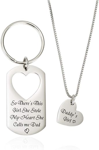 father daughter jewelry set