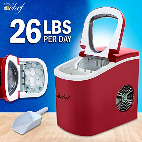 Deco Rapid Portable Automatic Electric Countertop Ice Maker 6 Great