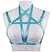 Jelinda Womens Sexy Pentagram Harness Strappy Body Caged Bra Backless Bralette