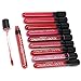 Neverland Beauty wasserdichte flussige Make-up Lips Lip Brush Matte Lippenstift Lip Gloss Super Long Lasting (SET3)
