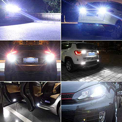 image for Hommie 3157 3156 3056 4157 3057 LED Bulbs Backup Lights,2 Pcs High Pow