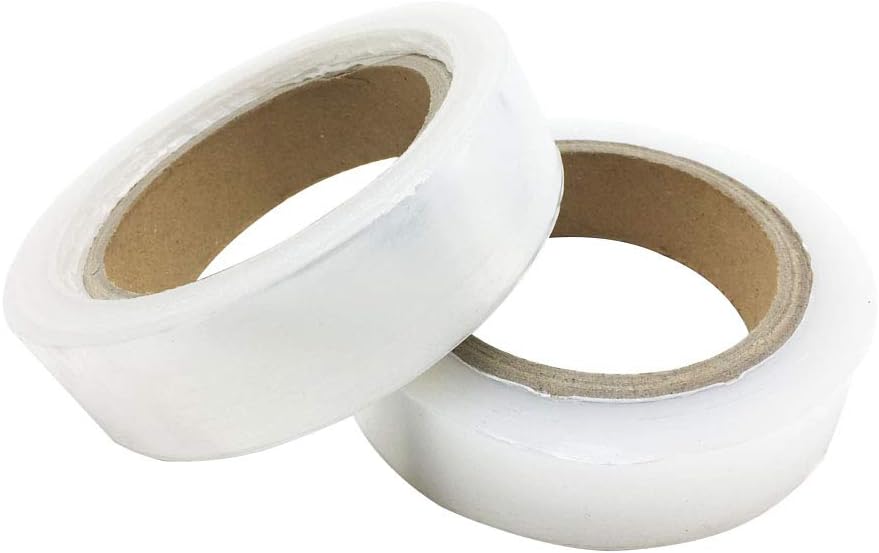 HYHP 2 Rolls Grafting Tape, Clear Floristry Film Plant Tape Tree Wrap Tree Floristry Film (320m/ 1049 ft for One Roll, 1 Inch in Width)