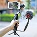 Ulanzi L Mic Stand + Mini Tripod Set, Heavy Duty Photography L Bracket with 2 Standard Flash Hot Shoe Mounts For DJI OSMO Mobile 2/Boya BY-MM1/Zhiyun Smooth Q/Smooth 4/Feiyu Gimbal Stabilizer