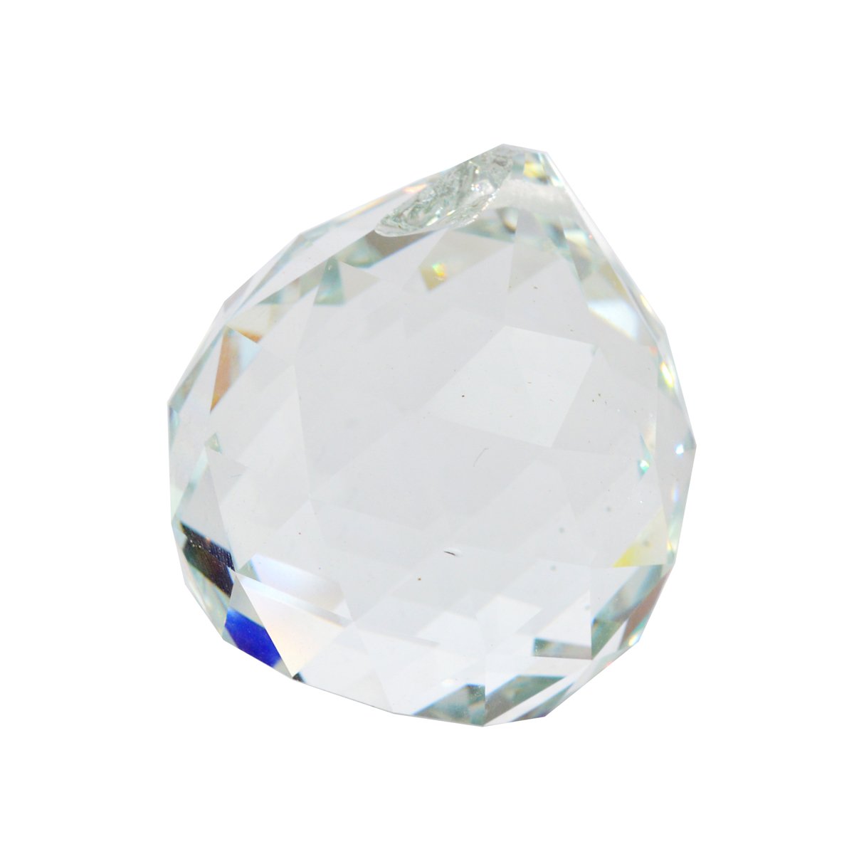 40mm Crystal Ball Prisms for Chandelier, Ceiling light, Christmas Tree , Window display, Wedding Display, CurtainsW Mxsabrina Red String Bracelet (Clear)