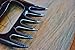 Chef Gold Premium Hollow Meat Claws Set - BPA Free - The Best Bear Claw Design for Shredding Pulled Pork and Handling BBQ. Your Perfect Hand Shredder Tool for Over the Grill, Smoker, or Barbecue Pit.