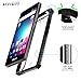 BLU R1 HD Case, POETIC Affinity Series Premium Thin/No Bulk/Slim fit/Clear/Dual Material Protective Bumper Case for BLU R1 HD (2016) Black/Clear
