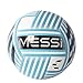 adidas Performance Messi Soccer Ball, White/Energy Blue/Black/Light Grey, Size 4