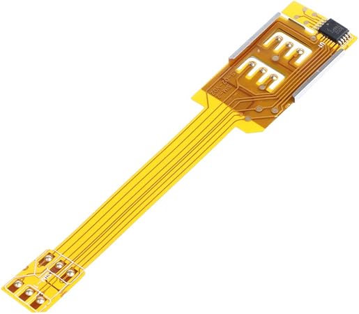 Amazon Co Jp デュアル Simアダプター ダブルカードアダプターiphone 6 5 4用 カメラ