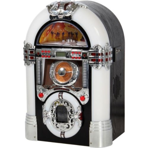 Table Top JUKEBOX Nostalgic Retro 1950's Style CD Amazon.co.uk Electronics
