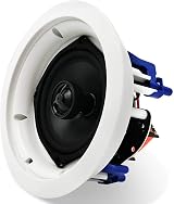Herdio 5.25 Inch 300 Watts Round Bluetooth Ceiling Speakers Flush Mount 2 Way view 4
