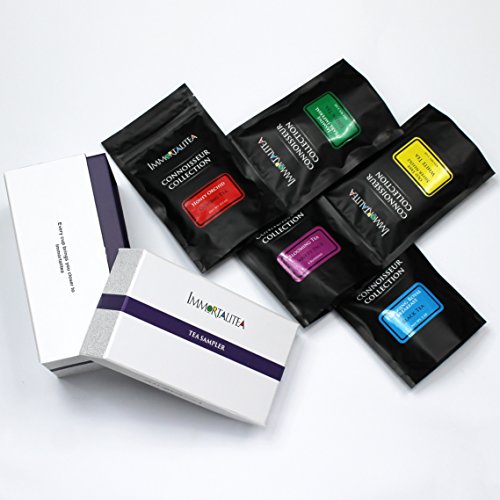 Loose leaf tea gift sampler– 5 flavor gourmet assortm…