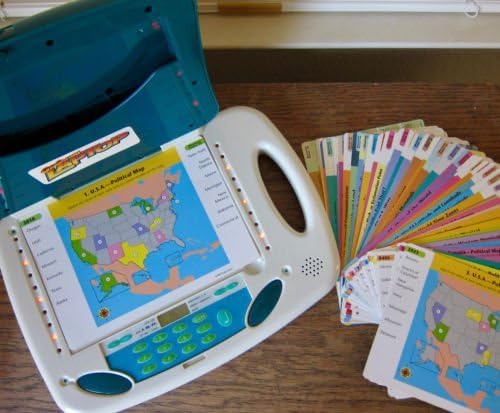GeoSafari Laptop Educational Learning System 61 Cards 122 Activities