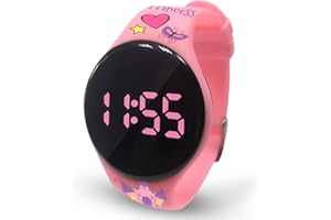 Kidnovations Premium Potty Training Watch - Toilet Training Timer - Rechargeable Water Resistant Digital Watch Reminder to Go Potty Vibrates and Plays Music Keeps Your Child Entertained at Potty Time