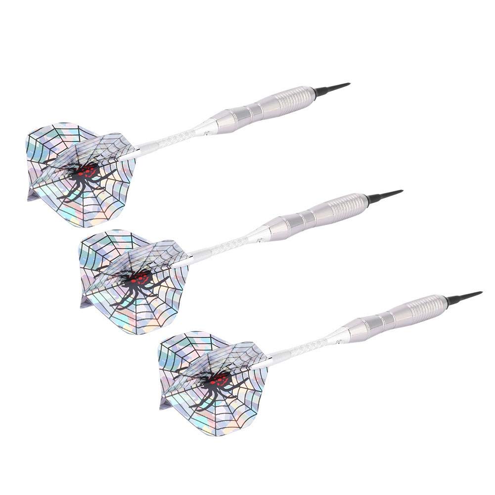 JULYKAI Target Darts, 3Pcs Darts, Steel Tip Target Throwing 3.5cm Leisure Game Supplies for Leisure Sport Dart Accessories Indoor Entertainment