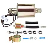 Universal Electric Fuel Pump 12V Low Pressure Inline Fuel Pump E8012S 5-9 PSI