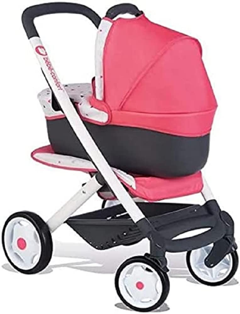Smoby Baby Comfort Combi Pram, Carrycot and Chair Carrycot and Pram multicoloured โ image 1