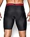 Men’s The Original 9” Medium Boxerjock® Boxer Briefs Bottoms by Under Armour Black/Red