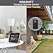 SMARTRO SC62 Wireless Indoor Outdoor Thermometer, Weather Station Color Large Display, Room Hygrometer Temperature and Humidity Monitor Gauge
