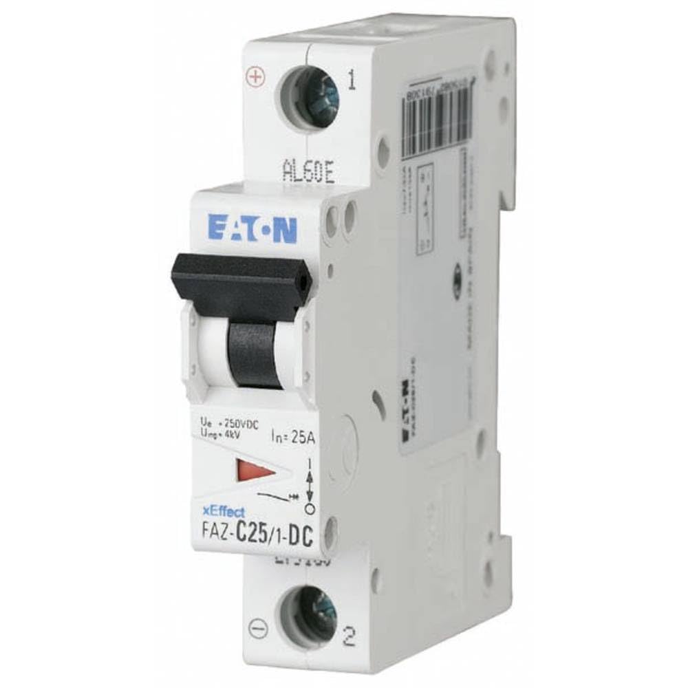 Eaton 279124 Circuit Breaker, 4 a, 1P, C Char, DC
